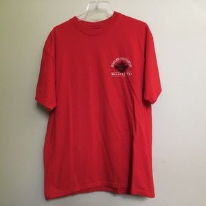 HARLEY DAVIDSON red Smaltz's Eagle, PA tee XL